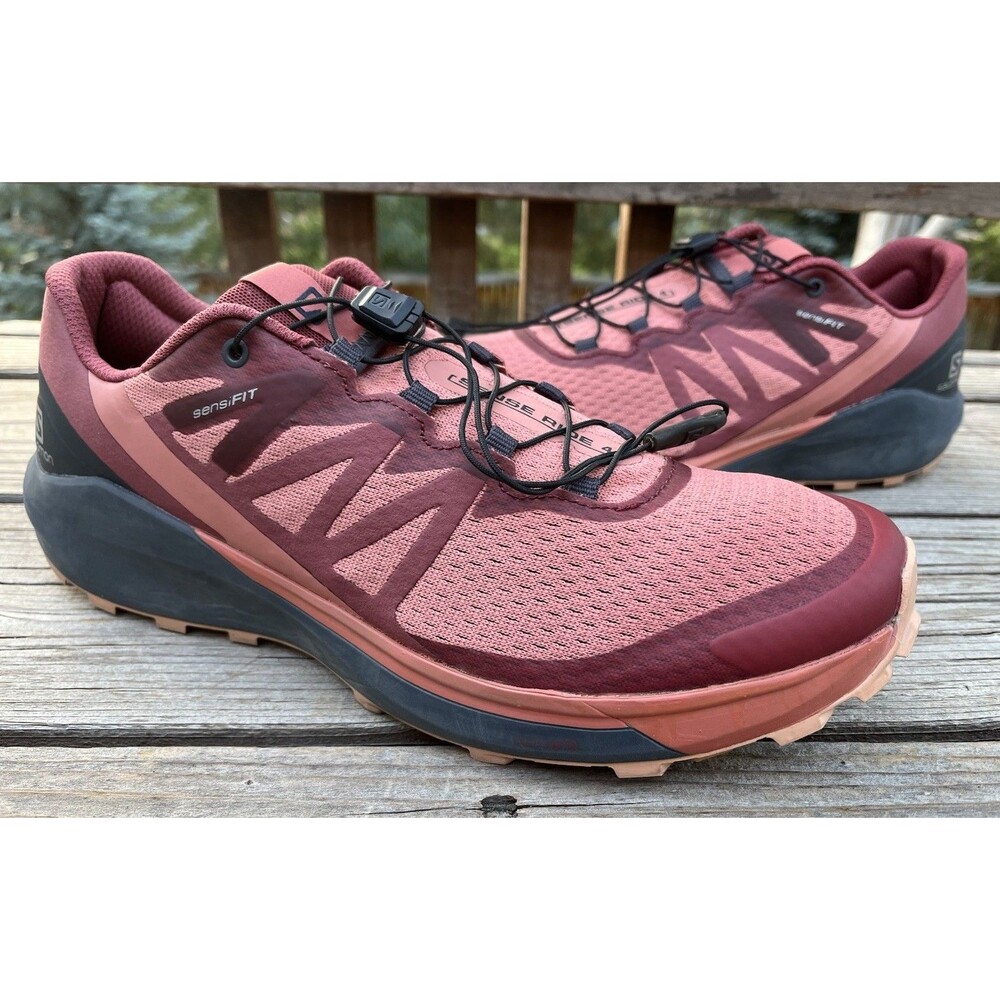 Salomon Sense Ride 4 Women's 11 Trail Running Shoes *MISSING INSOLES*